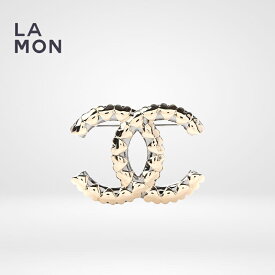 【新品】シャネル ブローチ CHANEL BROOCH AB7525 ココマーク メタル ハート ブローチ GOLD/SILVER ゴールド/シルバー系