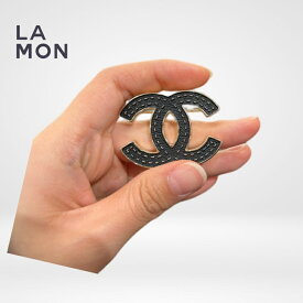 【新品】シャネル ブローチ CHANEL BROOCH ABA774 ココマーク メタル ブローチ GOLD/BLACK ゴールド/ブラック系