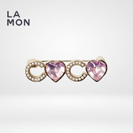 【新品】シャネル ブローチ CHANEL BROOCH AB8200 ココマーク メタル ストラス コスチューム パール ブローチ GOLD/PINK ゴールド/ピンク系