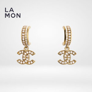 yVizVl sAX CO CHANEL EARRINGS AB5673 RR}[N ^ XgX RX`[ p[ sAX CO GOLD S[hn