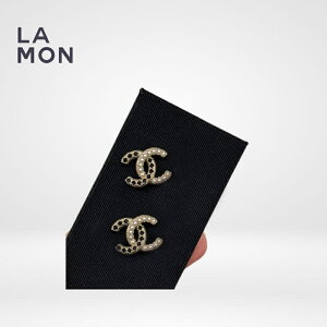 yVizVl sAX CO CHANEL EARRINGS AB6674 RR}[N ^ XgX sAX CO GOLD/BLACK S[h/ubNn