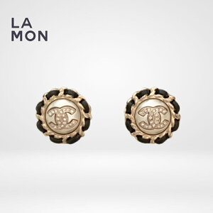 yVizVl sAX CO CHANEL EARRINGS AB4703 RR}[N ^ XgX U[ ی` sAX CO GOLD/BLACK S[h/ubNn