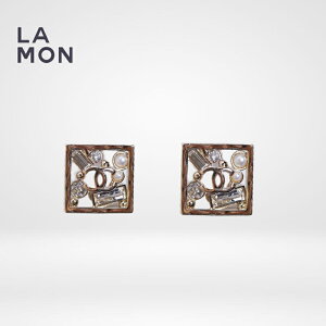 yVizVl sAX CHANEL EARRINGS AB7262 RR}[N ^ XgX RX`[ p[ sAX GOLD S[hn