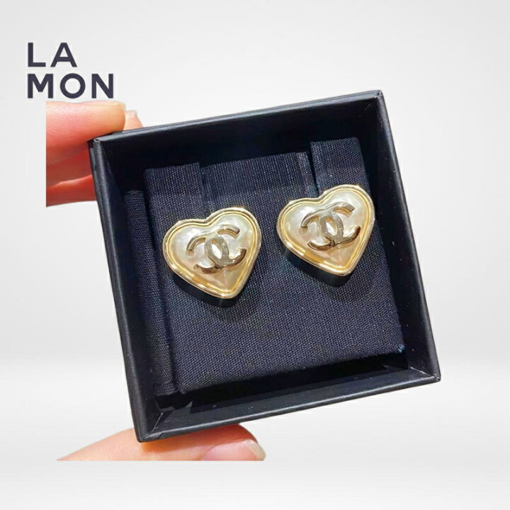 楽天市場】【新品】シャネル ピアス CHANEL EARRINGS AB7530 ココ 