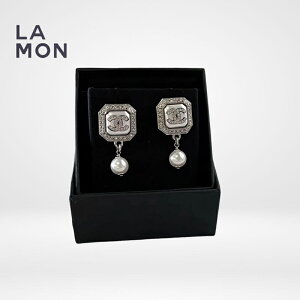 yVizVl sAX CO CHANEL EARRINGS AB7703 RR}[N ^ XgX RX`[ p[ sAX CO SILVER Vo[n