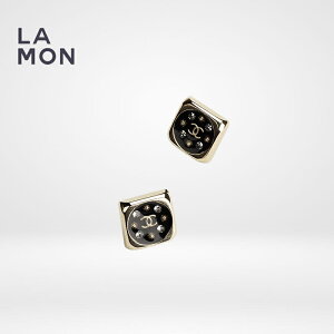 yVizVl sAX CO CHANEL EARRINGS AB7972 RR}[N ^ XgX W sAX CO GOLD/BLACK S[h/ubNn