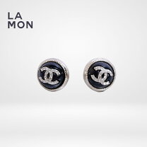 楽天市場】CHANEL ピアス ブラックの通販