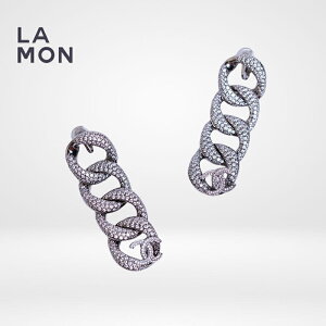 yVizVl CO CHANEL EARRINGS AB7556 RR}[N ^ XgX Ԃ牺 O CO Ruthenium/ejEn