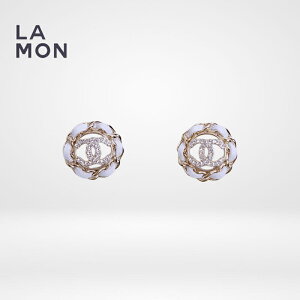 yVizVl sAX CHANEL EARRINGS AB8297 RR}[N ^ XgX U[ ی` sAX GOLD/WHITE S[h/zCgn