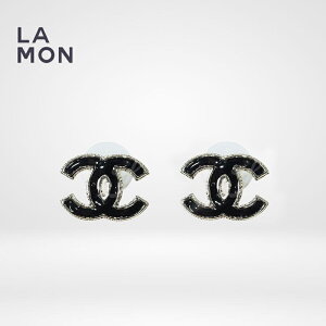 yVizVl sAX CHANEL EARRINGS AB8672 RR}[N ^ sAX GOLD/BLACK S[h/ubNn