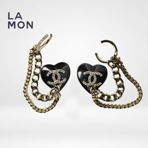 yVizVl sAX CO CHANEL EARRINGS AB9367 RR}[N ^ XgX W n[g sAX CO GOLD/BLACK S[h/ubNn