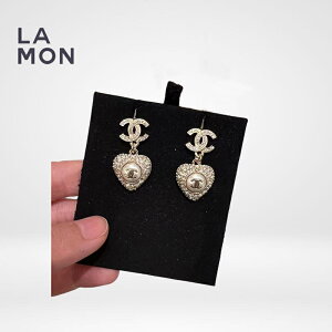 yVizVl sAX CO CHANEL EARRINGS AB9398 RR}[N ^ XgX RX`[ p[ n[g sAX CO GOLD/WHITE S[h/zCgn