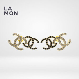 yVizVl sAX CO CHANEL EARRINGS AB9260 RR}[N ^ XgX sAX CO GOLD/BLACK S[h/ubNn