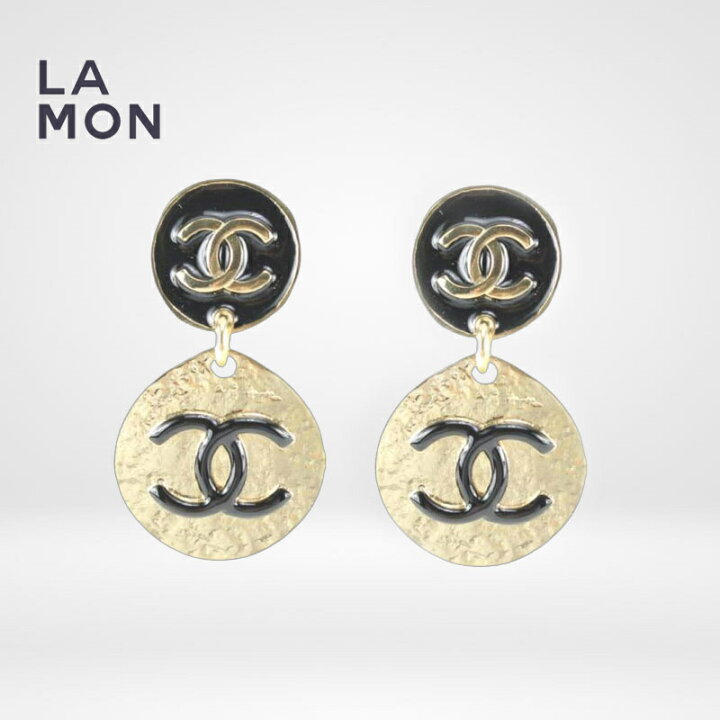 楽天市場】【新品】シャネル ピアス CHANEL EARRINGS AB8760 ココ 