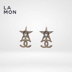 yVizVl sAX CO CHANEL EARRINGS ABA383 RR}[N ^ XgX  X^[ sAX CO GOLD/CLEAR S[h/n