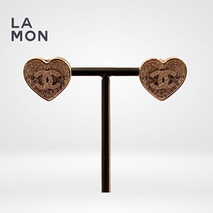 yVizVl sAX CHANEL EARRINGS ABA406 RR}[N ^ XgX n[g sAX GOLD/BLACK S[h/ubNn