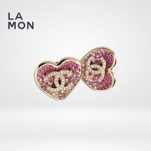 yVizVl sAX CO CHANEL EARRINGS ABA406 RR}[N ^ XgX n[g sAX CO GOLD/PINK S[h/sNn