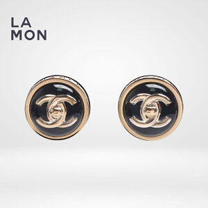 yVizVl sAX CO CHANEL EARRINGS ABA005 RR}[N ^ ی` sAX CO GOLD/BLACK S[h/ubNn