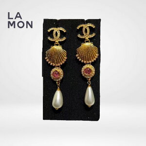 yVizVl sAX CO CHANEL EARRINGS ABA061 RR}[N ^ XgX p[ sAX CO GOLD S[hn