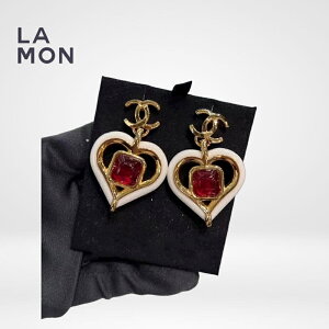 yVizVl sAX CO CHANEL EARRINGS AB9794 RR}[N ^ XgX sAX CO GOLD/WHITE S[h/zCgn