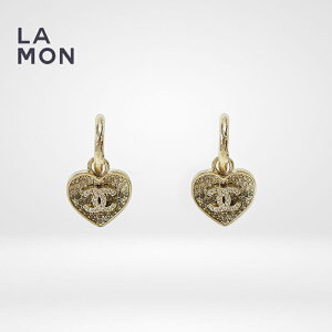 yVizVl sAX CO CHANEL EARRINGS ABA404 RR}[N ^ XgX n[g sAX CO GOLD/BLACK S[h/ubNn