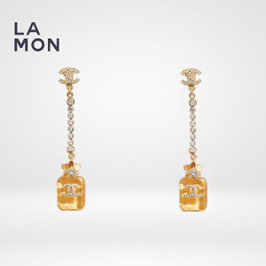 yVizVl sAX CO CHANEL EARRINGS ABA962 RR}[N ^ W XgX sAX CO Gold/Orange S[h/IWn