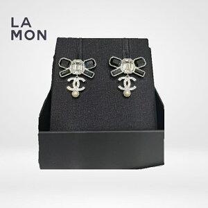 yVizVl sAX CO CHANEL EARRINGS ABB993 RR}[N ^ XgX sAX CO SILVER/BLACK Vo[/ubNn