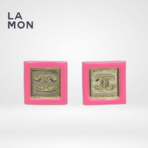 yVizVl sAX CO CHANEL EARRINGS ABC377 RR}[N ^ sAX CO GOLD/PINK S[h/sNn