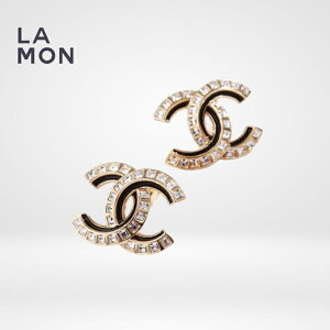 yVizVl sAX CO CHANEL EARRINGS ABC327 RR}[N ^ XgX sAX CO GOLD/BLACK S[h/ubNn