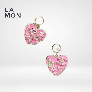 yVizVl sAX CO CHANEL EARRINGS ABD655 RR}[N ^ XgX RX`[ p[ n[g sAX CO GOLD/PINK S[h/sNn