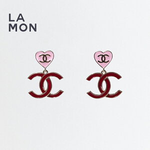 yVizVl sAX CO CHANEL EARRINGS ABE035 RR}[N ^ n[g sAX CO PINK/RED sN/bhn