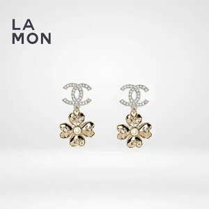 yVizVl sAX CO CHANEL EARRINGS ABE453 RR}[N ^ XgX sAX CO GOLD/SILVER S[h/Vo[n