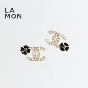 yVizVl sAX CHANEL EARRING ABF388 RR}[N ^ XgX W sAX GOLD/BLACK S[h/ubNn