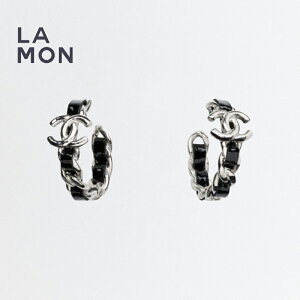 yVizVl sAX CHANEL EARRING ABF160 RR}[N ^ fj sAX SILVER/BLACK Vo[/ubNn