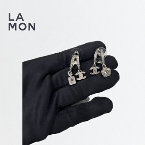 yVizVl sAX CHANEL EARRING ABF199 RR}[N ^ XgX sAX SILVER Vo[n