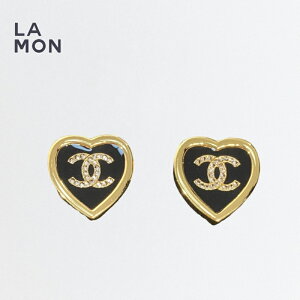 yVizVl sAX CHANEL EARRING ABG311 RR}[N ^ XgX sAX GOLD/BLACK S[h/ubNn