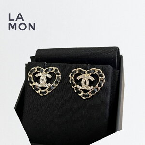 yVizVl sAX CHANEL EARRING ABG335 RR}[N ^ XgX U[ n[g sAX GOLD/BLACK S[h/ubNn