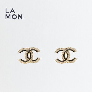 yVizVl sAX CHANEL EARRING ABG410 RR}[N ^ XgX sAX GOLD/BLACK S[h/ubNn