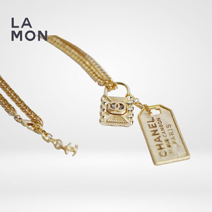 楽天市場】【新品】シャネル ネックレス CHANEL NECKLACE AB3099 ココ 