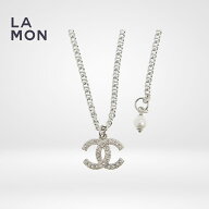 【新品】シャネル ネックレス CHANEL NECKLACE AB3564 ココマーク メタル ストラス コスチューム パール …