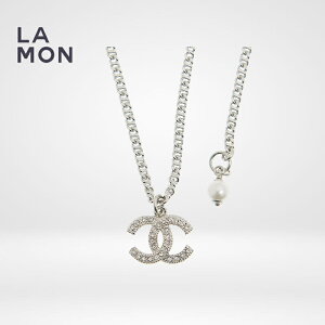 yVizVl lbNX CHANEL NECKLACE AB3564 RR}[N ^ XgX RX`[ p[ X^[ lbNX SILVER Vo[n