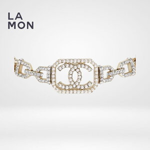 yVizVl lbNX CHANEL NECKLACE AB3651 RR}[N ^ XgX RX`[ p[ `[J[ lbNX GOLD/WHITE S[h/zCgn