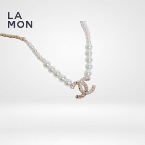 yVizVl lbNX CHANEL NECKLACE AB6549 RR}[N ^ XgX RX`[ p[ lbNX GOLD/WHITE S[h/zCgn