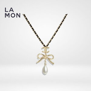 yVizVl lbNX CHANEL NECKLACE AB8383 RR}[N ^ U[ XgX RX`[ p[ X lbNX GOLD S[hn