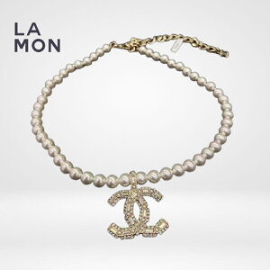 yVizVl lbNX CHANEL NECKLACE AB9711 RR}[N ^ XgX RX`[ p[ lbNX GOLD/WHITE S[h/zCgn