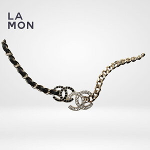 yVizVl lbNX CHANEL NECKLACE AB9278 RR}[N ^ U[ XgX lbNX GOLD/BLACK S[h/ubNn