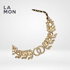 yVizVl lbNX CHANEL NECKLACE AB9477 RR}[N ^ U[ XgX lbNX GOLD/BLACK S[h/ubNn