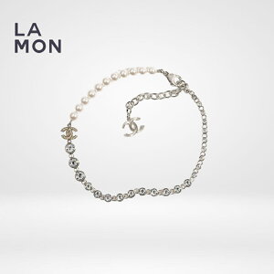 yVizVl lbNX CHANEL NECKLACE ABA625 RR}[N ^ XgX RX`[ p[ lbNX SILVER Vo[n