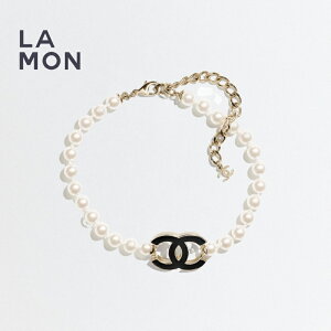yVizVl lbNX CHANEL NECKLACE ABF374 RR}[N ^ W RX`[ p[ lbNX GOLD/WHITE/BLACK S[h/zCg/ubNn