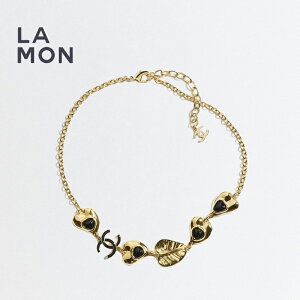 yVizVl lbNX CHANEL NECKLACE ABF969 RR}[N ^ W lbNX GOLD/BLACK S[h/ubNn